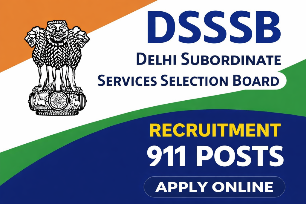 DSSSB Legal Assistant, AE, JE, ASO Recruitment 2026